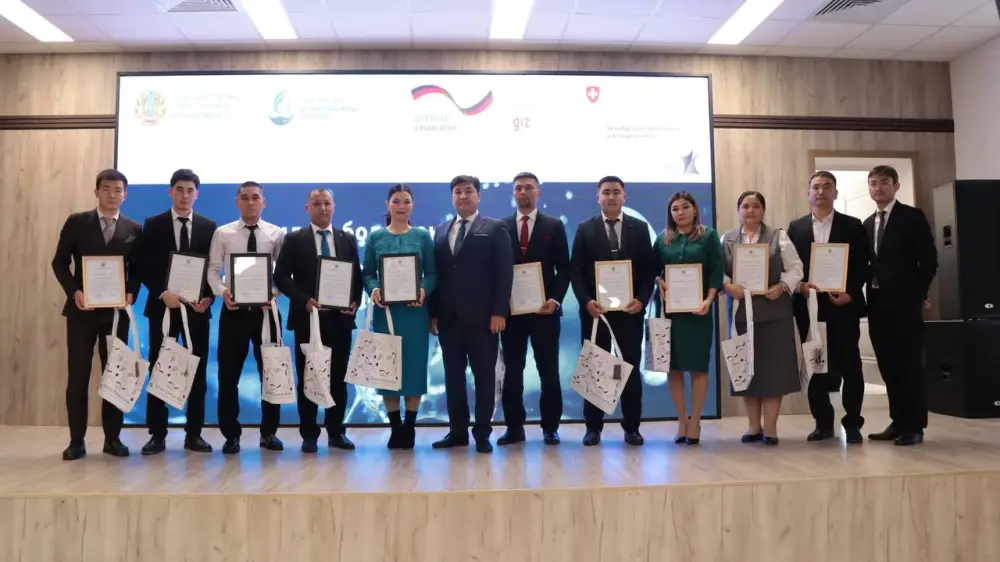 Более тысячи школьников Кызылординской области приняли участие в открытом уроке на тему экономии воды (9)