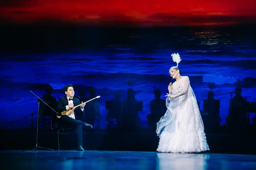 «Ел салтанаты»: в Алматы состоялся юбилейный концерт Государственного ансамбля танца «Салтанат» (5)