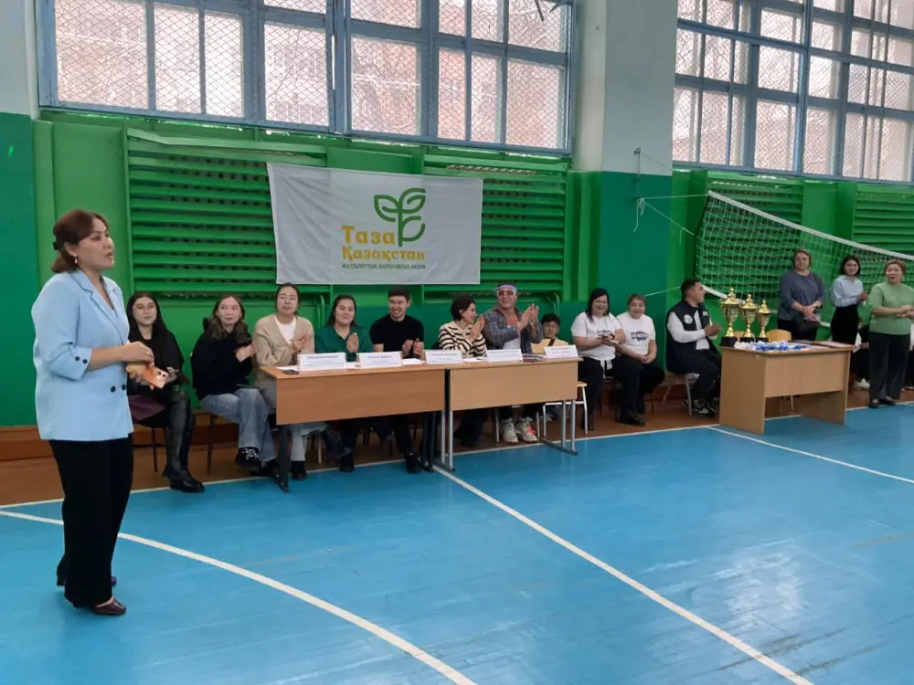 Эко-батырлар: молодёжь Петропавловска приняла участие в экологическом квесте в рамках программы «Таза Қазақстан» (2)