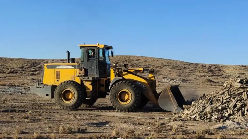 В Балхаше ликвидируют свалки и устанавливают новые контейнеры для мусора (3)