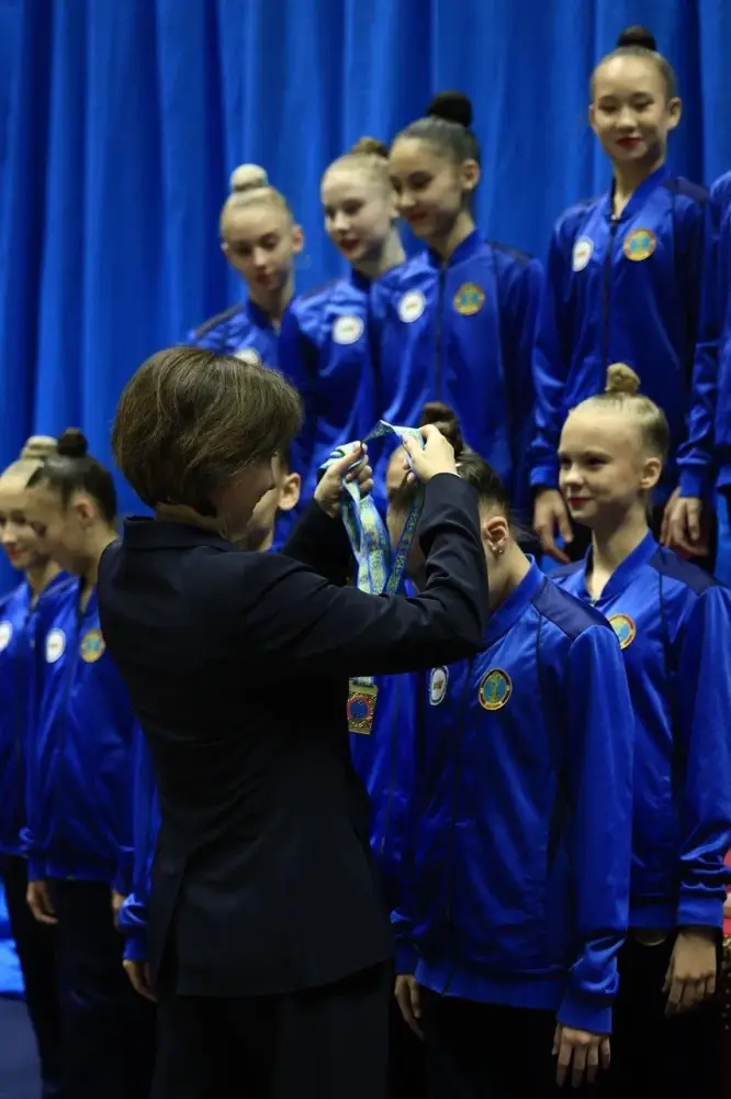 Состоялся Открытый чемпионат Астаны по художественной гимнастике (3)