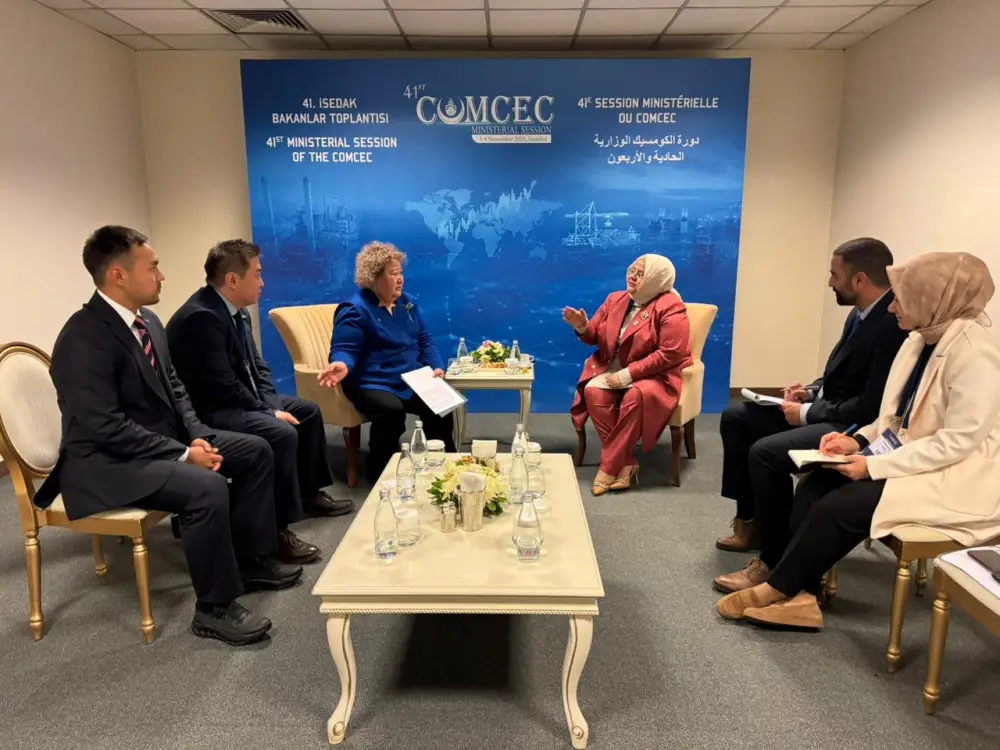 Казахстан принимает участие в 41-й Министерской сессии COMCEC в Стамбуле (3)