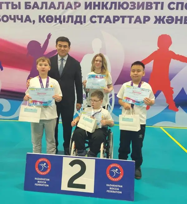 Равные возможности: карагандинские школьники успешно выступили на спортивном фестивале в Астане (2)