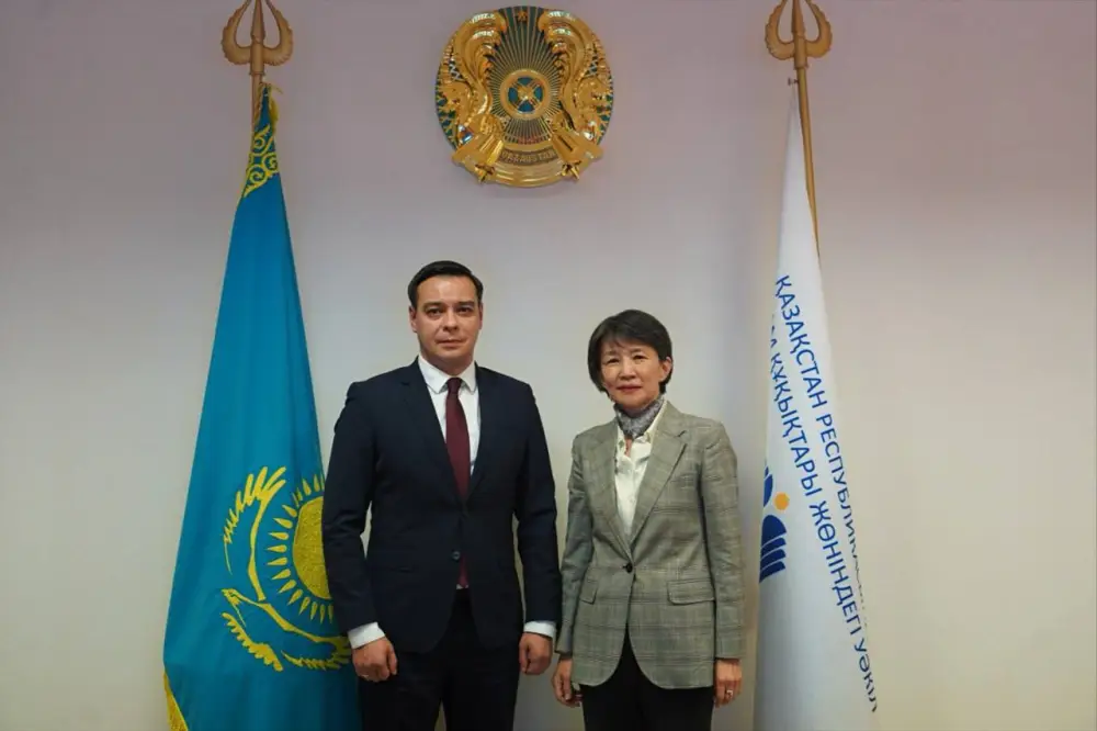 Омбудсмен провел встречу с Постоянным координатором ООН в Казахстане (4)