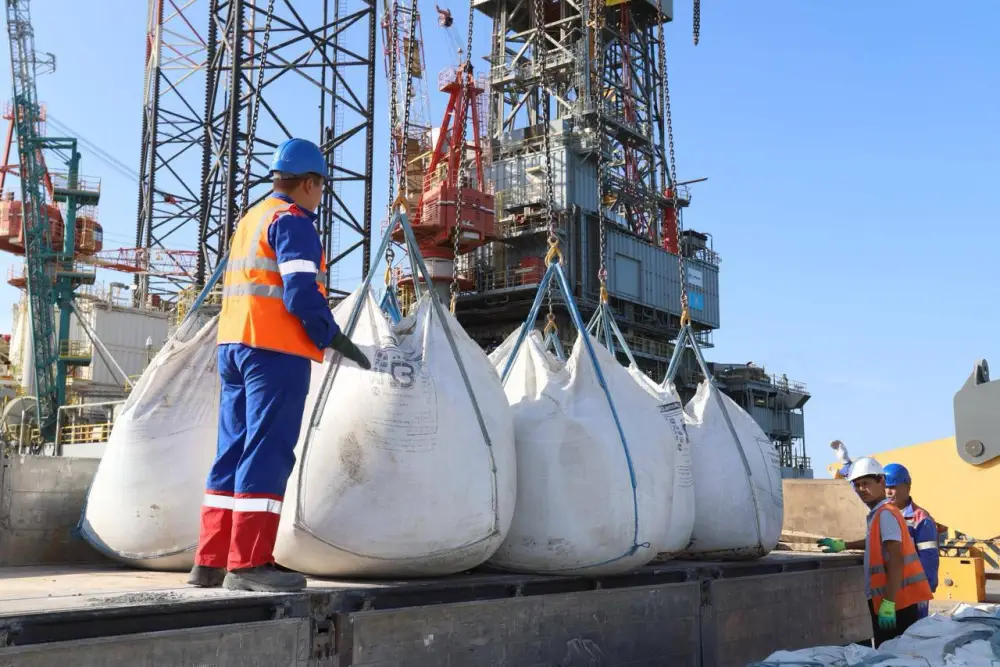 В Мангистауской области по поручению Президента продолжается развитие СЭЗ «Морпорт Актау» (3)