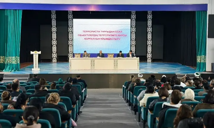 Түркістан облысы аудандарында террористік тұрғыдан осал объектілердің қорғалу деңгейін зерделеу бойынша жүргізілген іс-шаралар туралы (4)