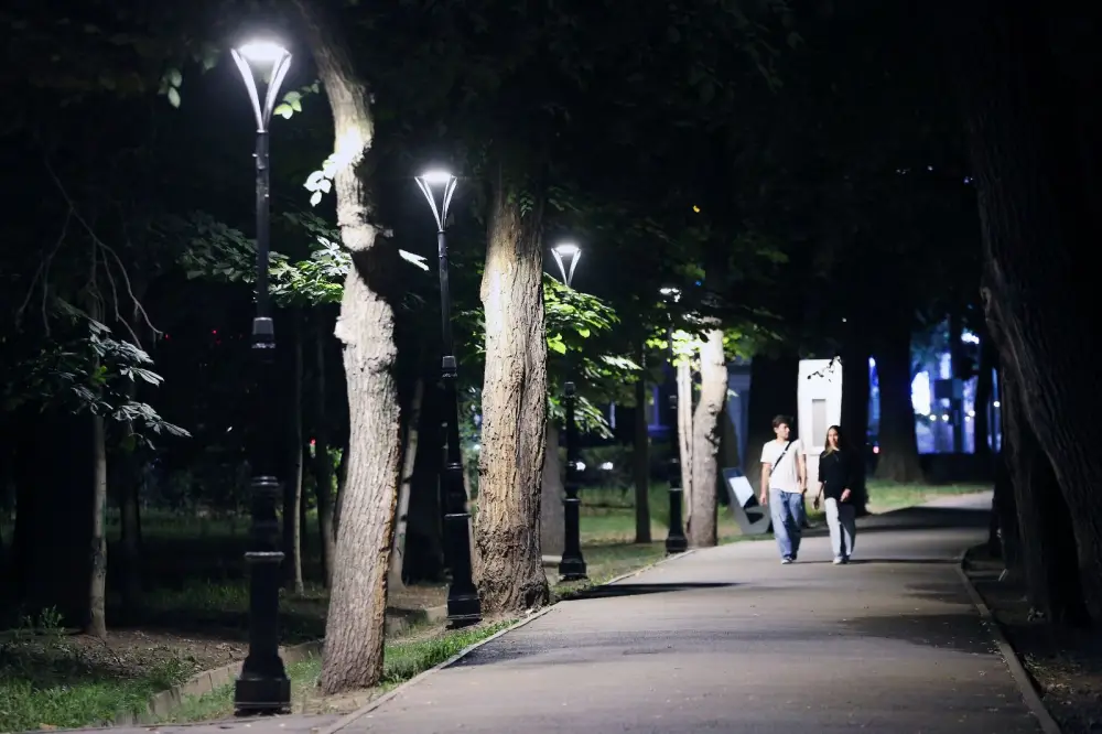 В Алматы продолжается модернизация системы наружного и архитектурного освещения (7)