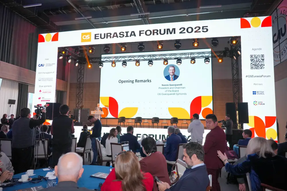 Министр принял участие в международном форуме QS Eurasia Forum 2025 в Ташкенте (4)