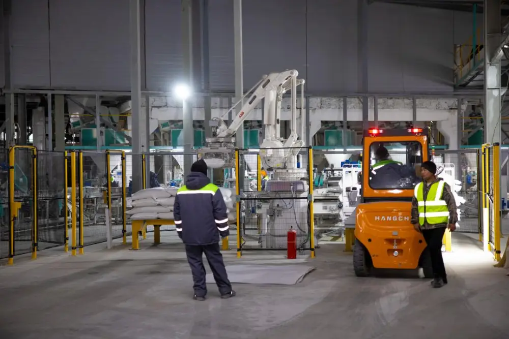 В Конаеве открыли завод по переработке пшеницы на 15 млрд тенге (5)