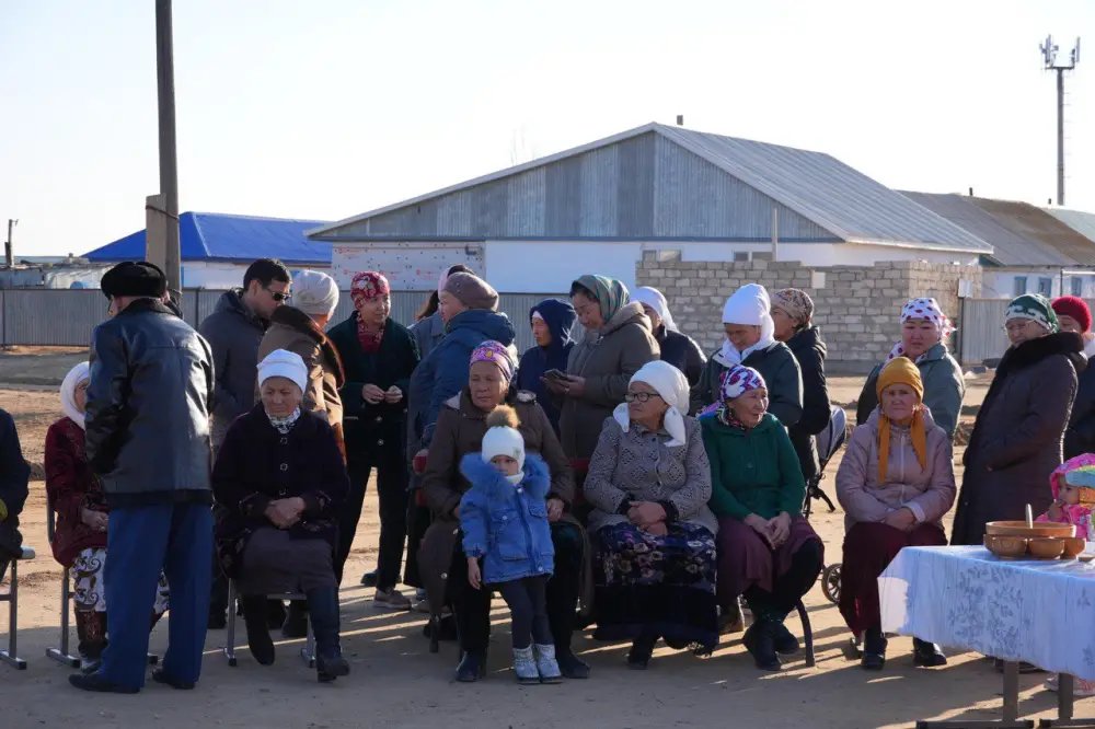 В село Кожасай дали газ (5)