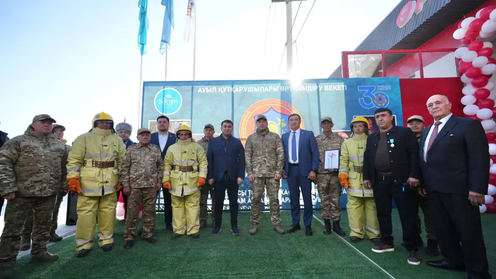 В селе Карамурт открыли новый ДПФ «Ауыл құтқарушылары» (2)