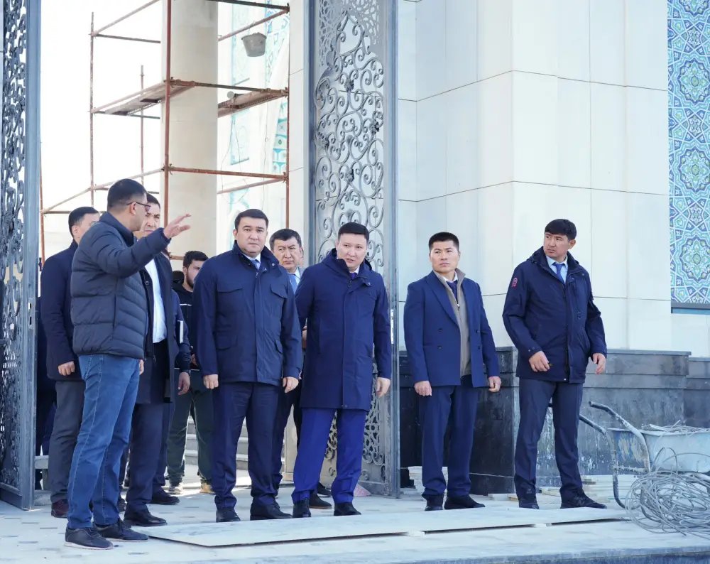 МЕЧЕТЬ НА 5000 МЕСТ ОТКРОЕТСЯ В ТУРКЕСТАНЕ В КОНЦЕ ГОДА (3)