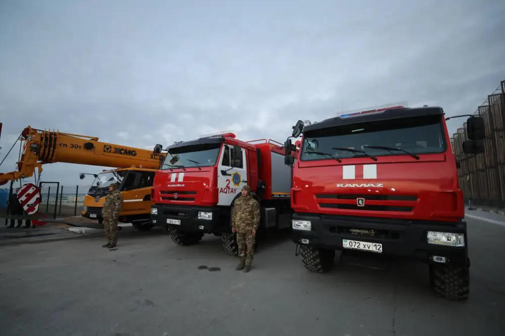В Мангистау открылись три новых пожарных центра (3)