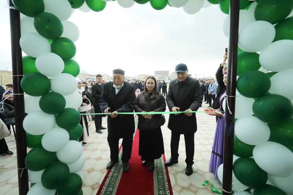 В Мунайлинском районе ввели в эксплуатацию новый спортивный комплекс (6)