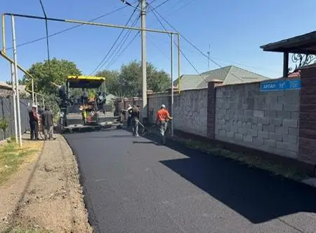 Жетысуский район обновляется: десятки улиц Алматы получили новое дорожное покрытие (2)