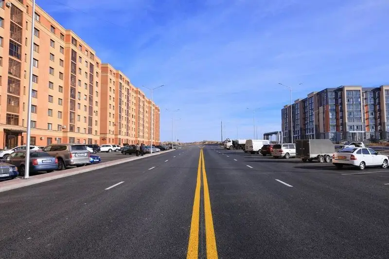 В Караганде открылось движение по новой дороге (2)