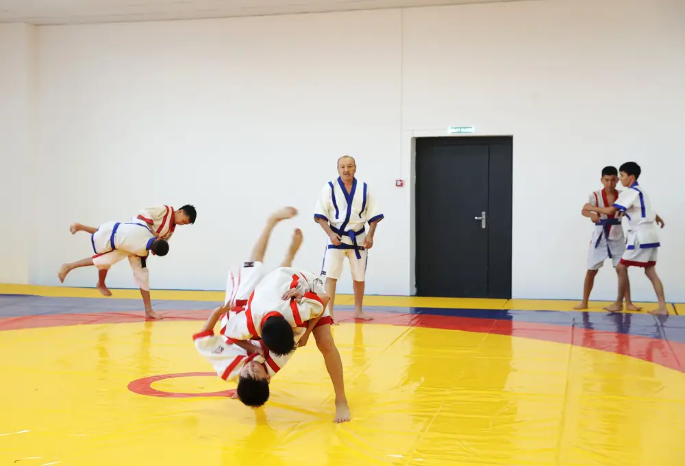 В Таласском районе открыт новый спортивный комплекс (6)