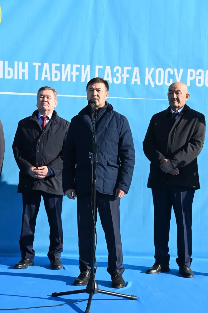 Село Дур Онгар Кармакшинского района подключено к газу (7)