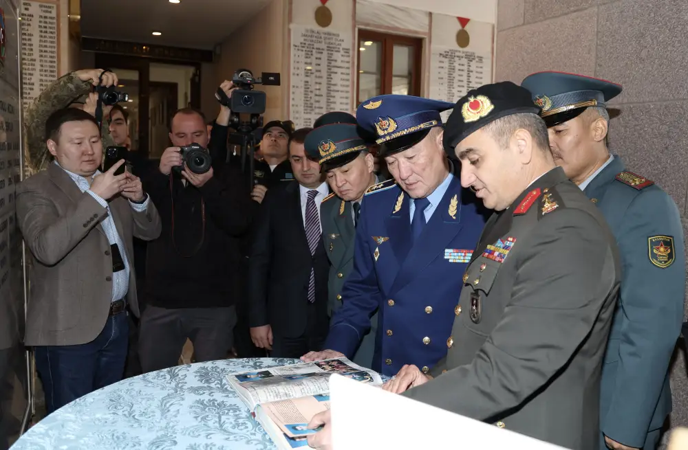 В военном вузе Турции открыли мемориальную доску казахстанскому офицеру (9)