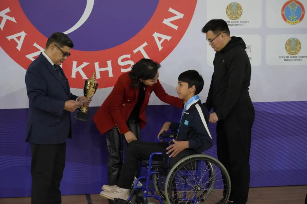 В Астане наградили победителей и призеров Кубка Казахстана по бочча (4)