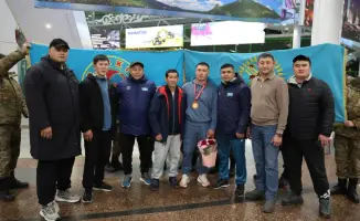 Тилек Токтасынулы стал чемпионом Азии по қазақ күресі в весовой категории до 74 кг