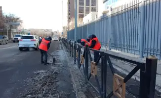 Снегопад в Астане: 400 машин на страже дорог!