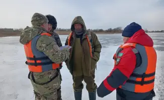 Министерство по чрезвычайным ситуациям напоминает о глобальной опасности выхода на тонкий лёд