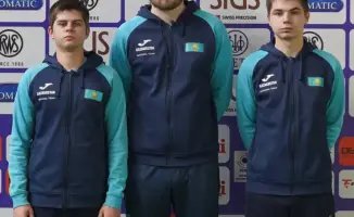 Казахстанская сборная по стрельбе завоевала бронзу