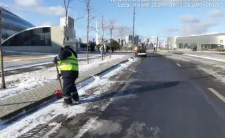 Коммунальные службы Астаны вывезли более тысячи кубометров снега за день