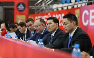 Чемпионат Казахстана по дзюдо награждение Ербола Мырзабосынова спортсмены результаты