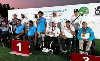 Еркин Габбасов завоевал золото и три бронзы на Кубке мира по пара пулевой стрельбе в ОАЭ