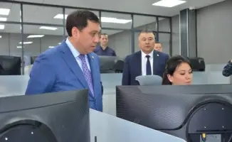Сакен Сарсенов проверил работу систем видеонаблюдения в Улытау