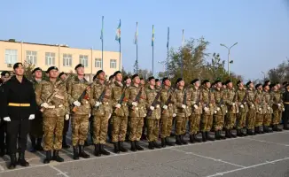 В Мангистауской области более 700 новобранцев стали на защиту Отечества, как новые звезды на военном небосклоне