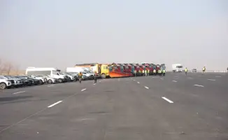 Новая четырехполосная трасса соединяет Алматы и Шымкент