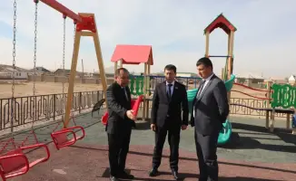 Новый медицинский объект и детская площадка в Сарыагашском районе: улучшение качества жизни местных жителей