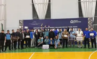 Волейбольный турнир IT-специалистов в Туркестане