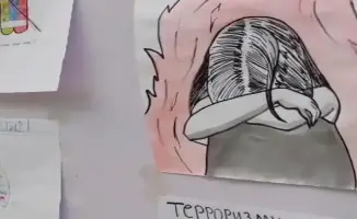 Международный конкурс рисунков среди школьников в Алматы: «Я хочу жить – террору нет места!»