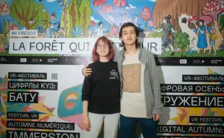 Интерактивная фреска Пугающий лес в Алматы до 20 ноября