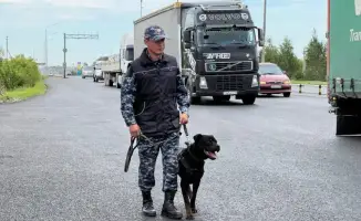 В Астане полицейские задержали подозреваемого с гашишем в BMW благодаря служебной собаке