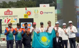 Стрела успеха: Андрей Тютин из Акмолинска завоевал золото на чемпионате Азии в Дакке