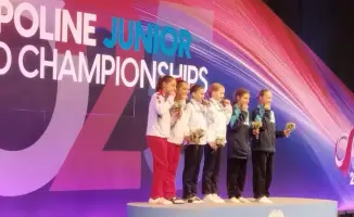 Бронзовая медаль на мировом первенстве по батутной гимнастике юной спортсменки из Караганды