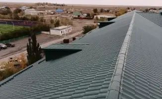 Капитальный ремонт в Аксуатской районной больнице: замена кровли и утепление фасада