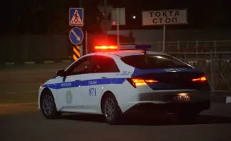 Задержание 16-летнего водителя в Талдыкоргане за попытку скрыться от полиции