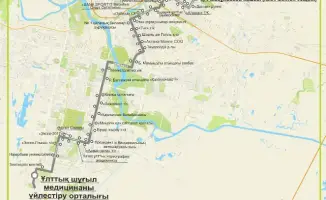 Новые автобусные маршруты в Астане с 29 ноября