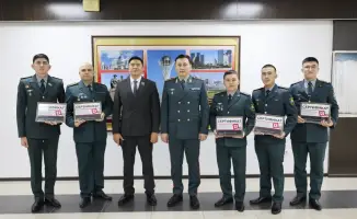 Гвардейцы Казахстана получили 400 сертификатов на обучение в рамках международного конкурса «Срочник 2.0»
