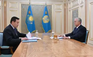 Токаев встретился с главой аудиторской палаты