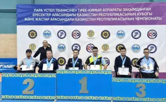 Ардак Нурмагамбетов завоевал три медали на Кубке Казахстана по теннису