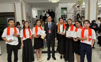 Туркестанские учащиеся добились успеха на республиканском конкурсе искусств "Акберен" в Кокшетау