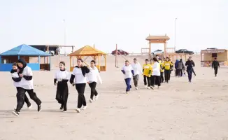 Кызылорда: школьники убрали 120 кг мусора на берегу