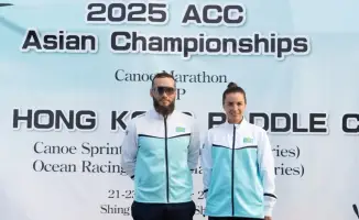 Токарницкая и Емельянов победили на марафоне чемпионата Азии по гребле в Гонконге